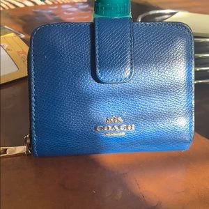 Coach medium zip around wallet